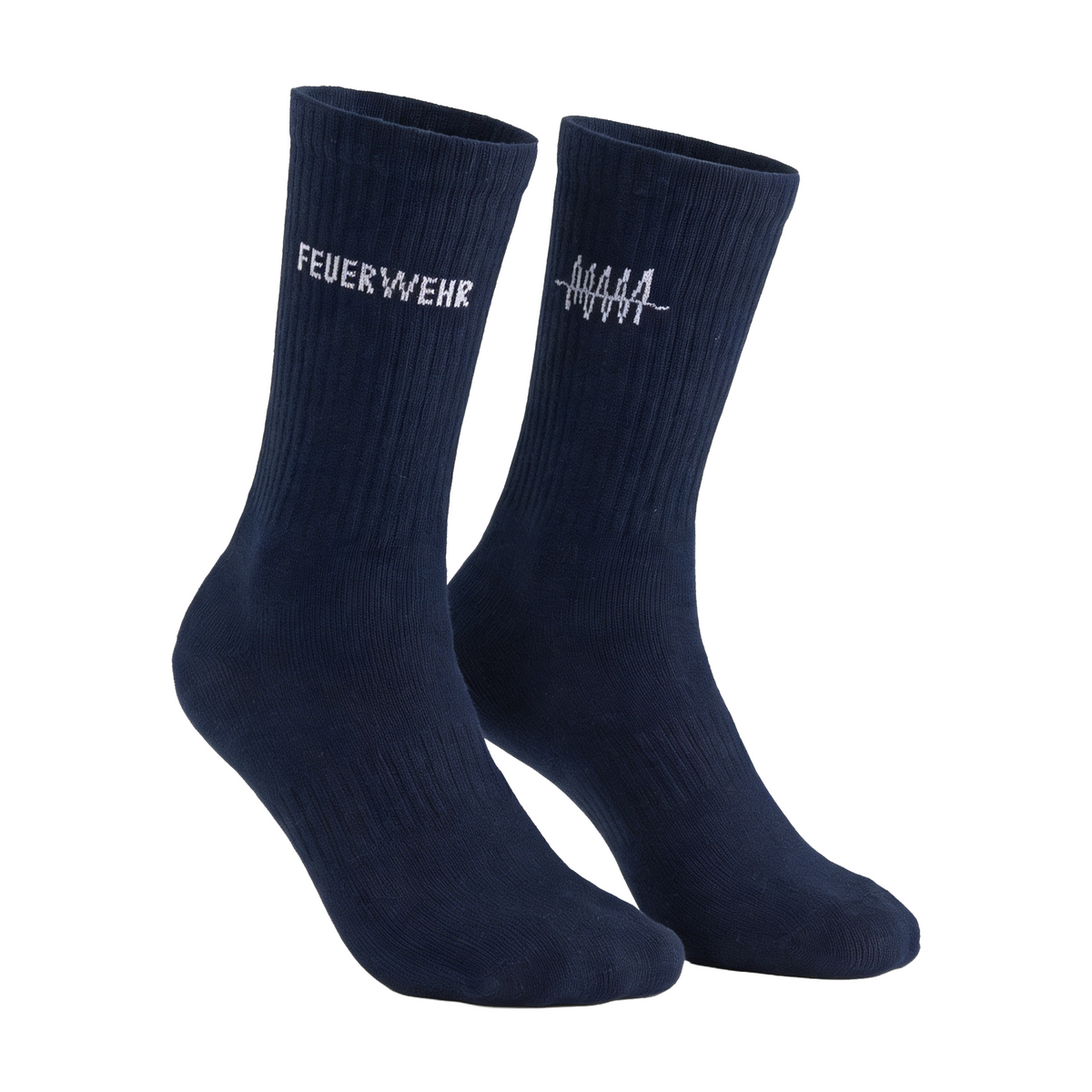 UrbanCrew™ – Schwarze High-Cut-Socken für Alltag & Streetwear