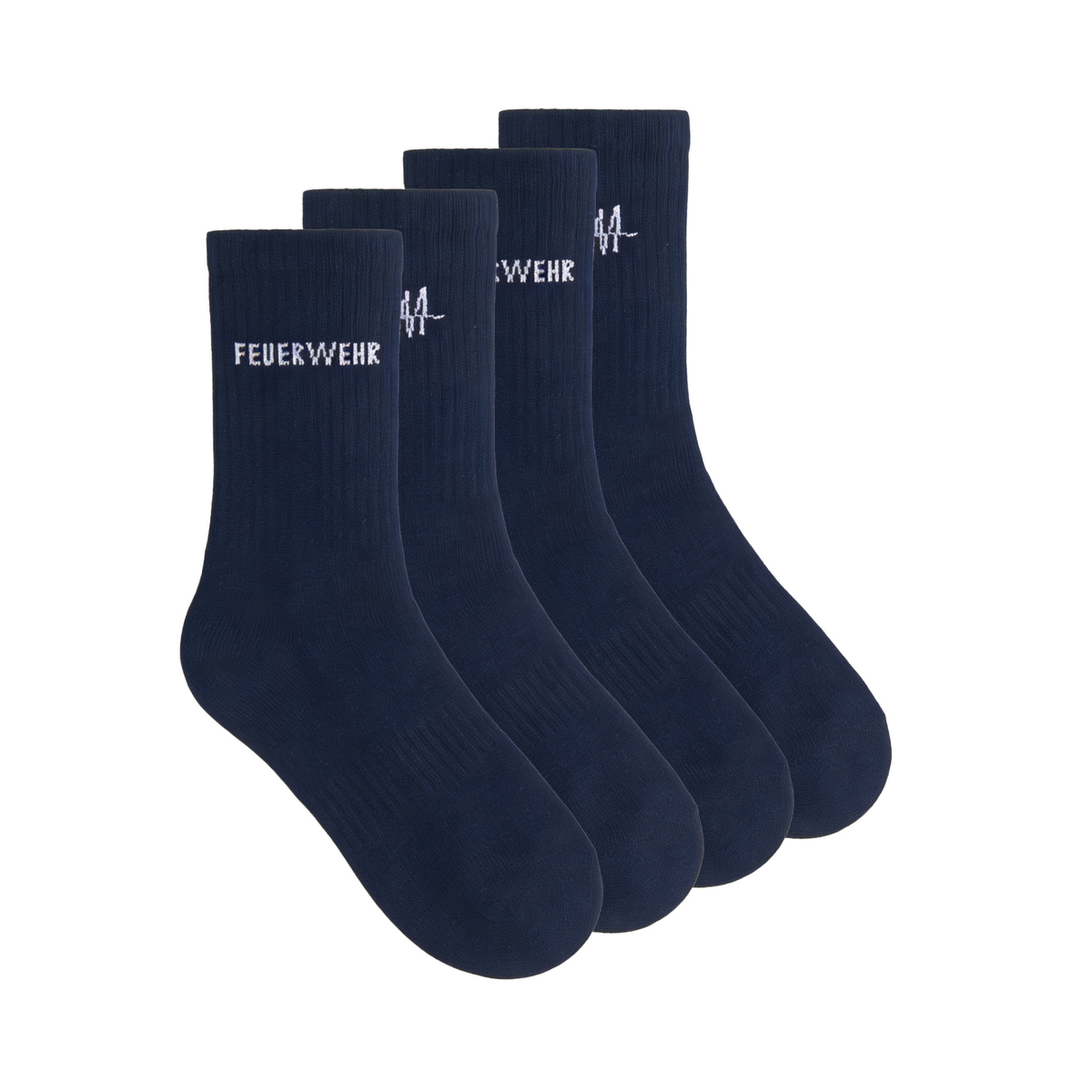 UrbanCrew™ – Schwarze High-Cut-Socken für Alltag & Streetwear