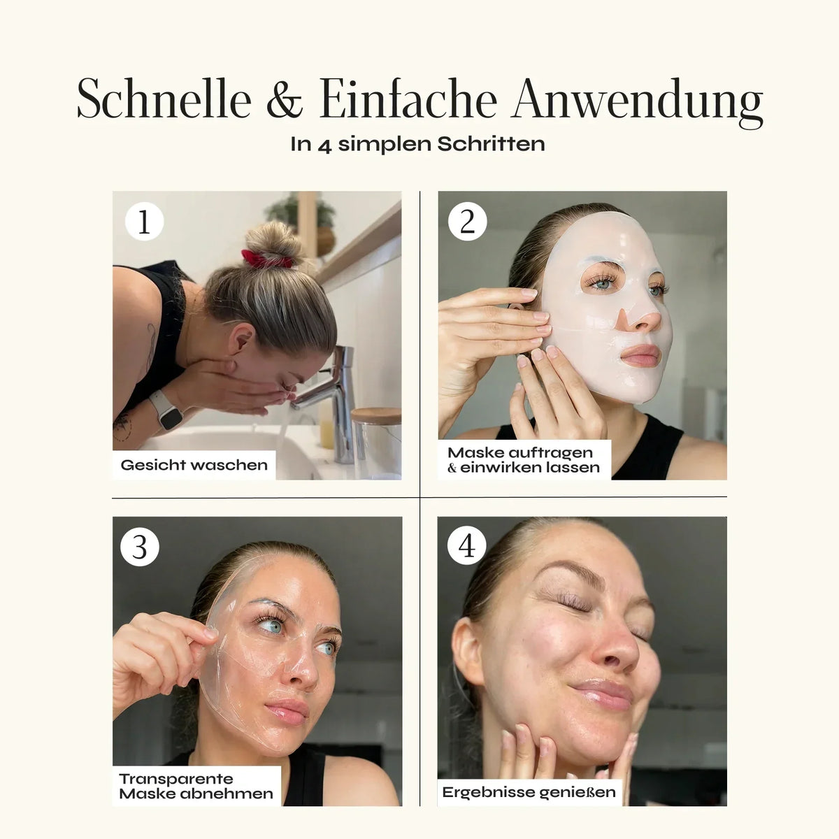CollaFirm™ Kollagen-Maske für sichtbar glattere, festere Haut