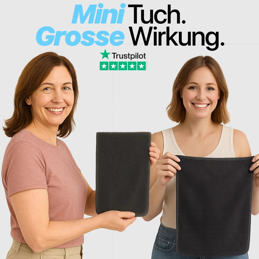 WipeLuxe™ – Hochsaugfähiges Tuch für streifenfreie Sauberkeit