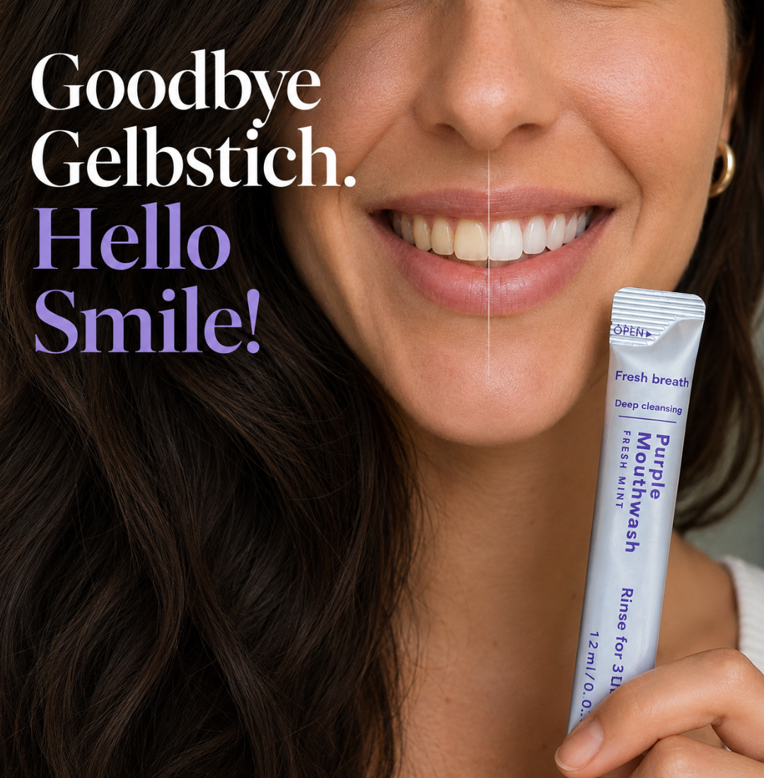 OralLume™ – Violette Mundspülung für die tägliche Zahnpflege